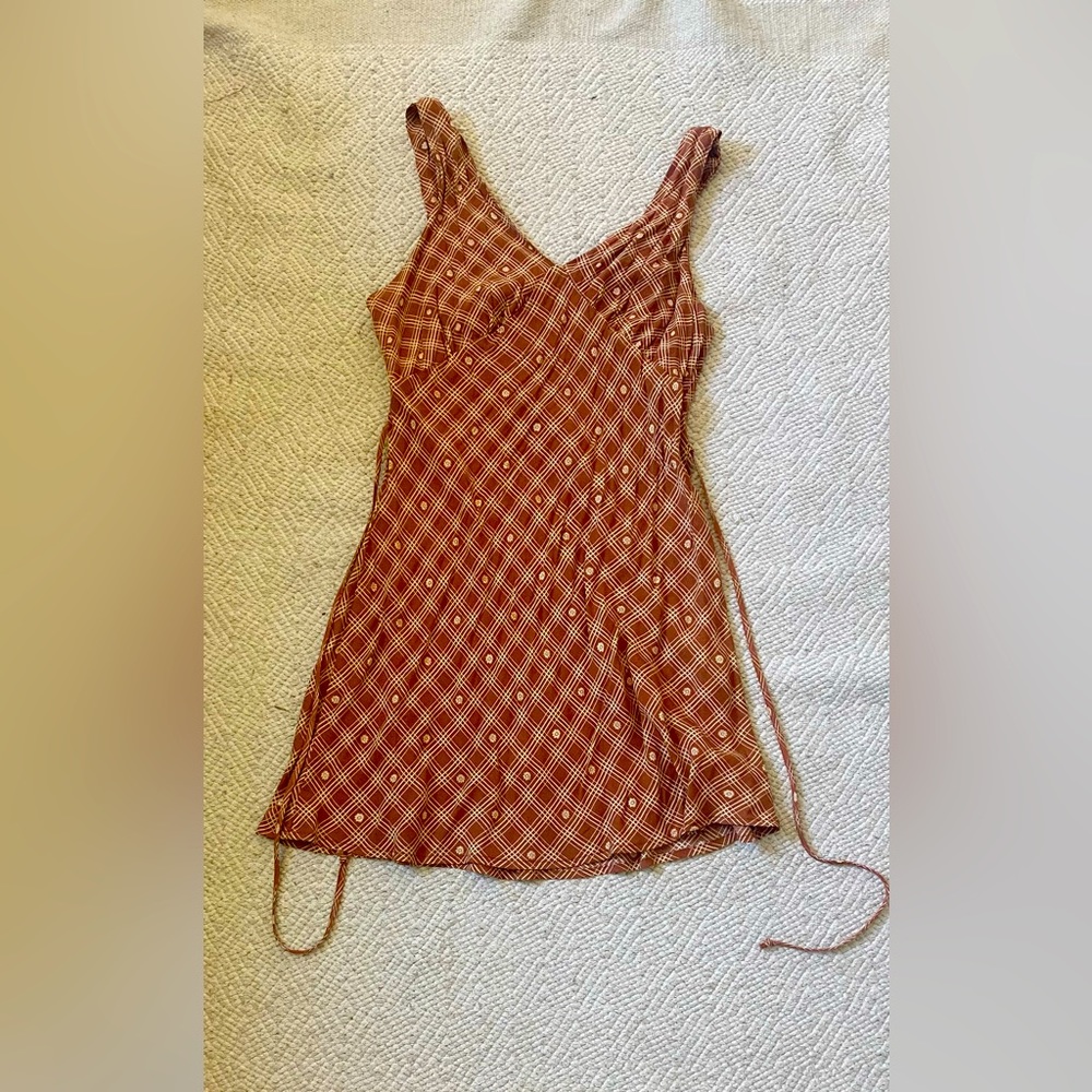 Vintage Tie dress Wild Fable size L